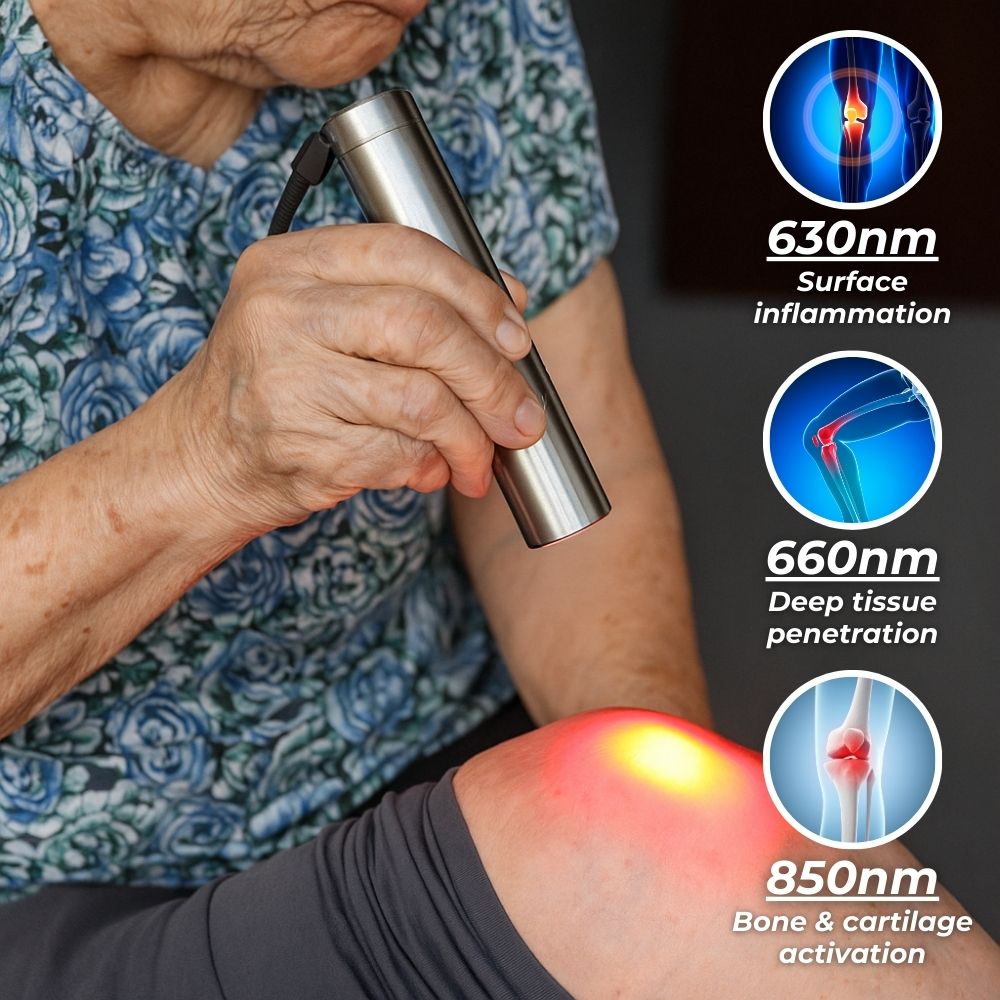 MannaHealth™ Red Light Therapy Device for Knee Pain