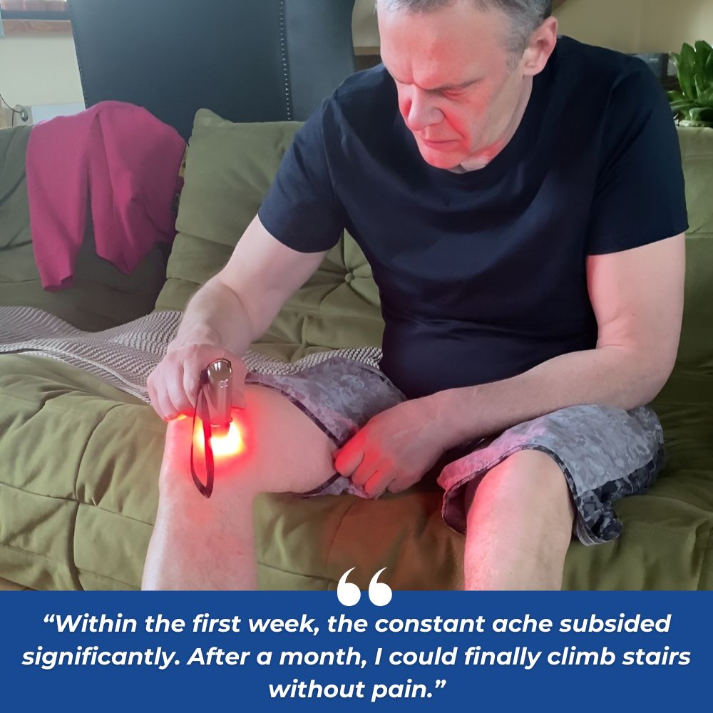 MannaHealth™ Red Light Therapy Device for Knee Pain